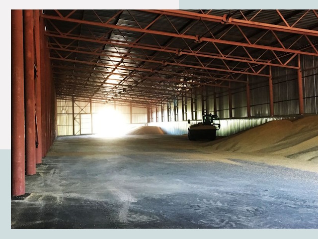 Строительство зернохранилищ в Кимрах