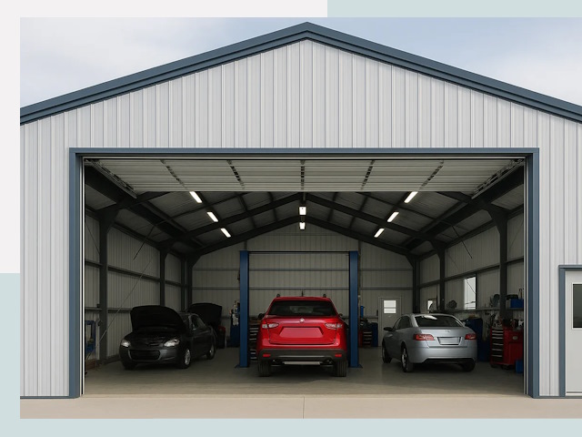 Ангары из сэндвич панелей от 626 руб. в Кимры