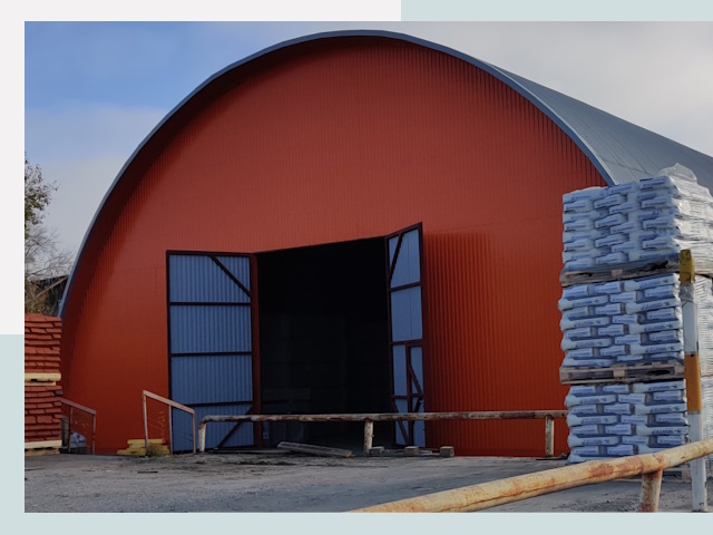 Полукруглые ангары по цене от 626 руб. в Кимры