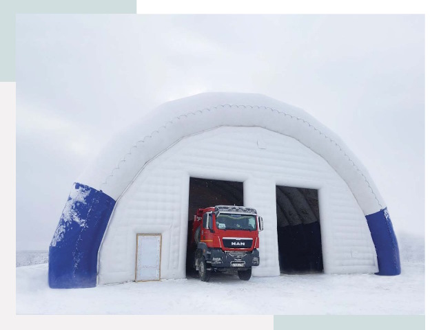 Мобильные ангары в Кимрах