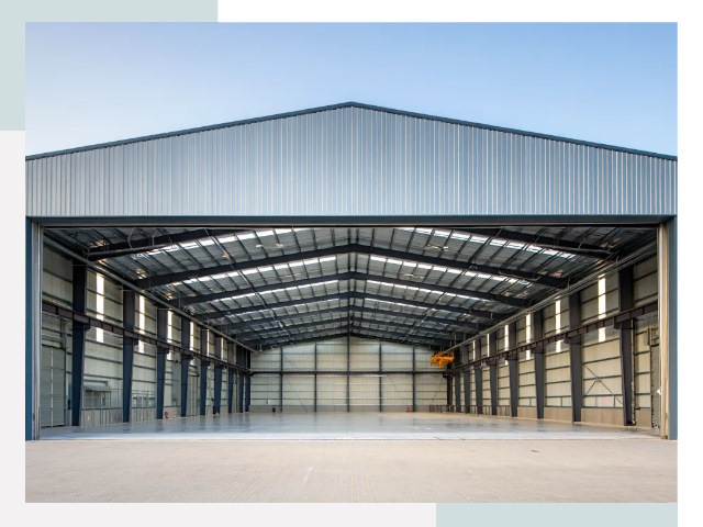 Большие ангары в Кимрах