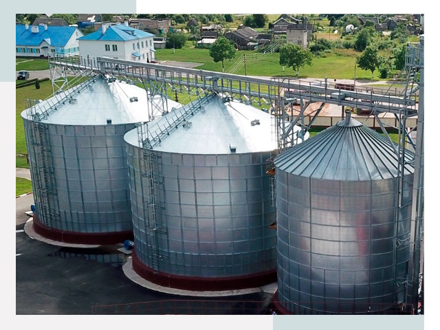 Металлические силосы в Кимрах