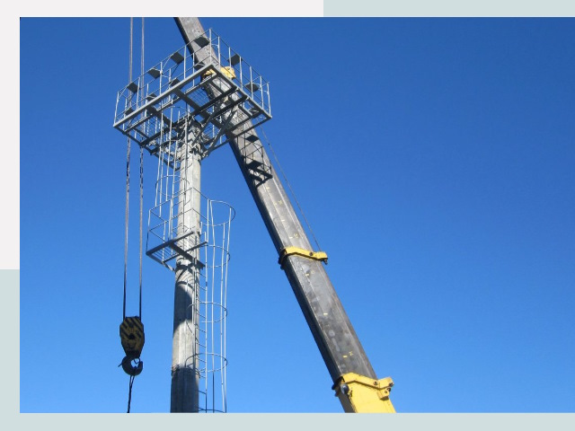 Монтаж осветительных мачт в Кимры от 626 руб.