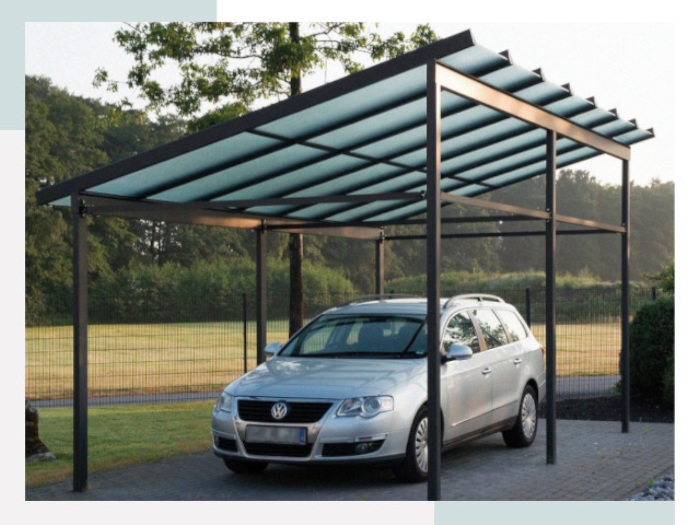 Навесы для автомобилей в Кимрах