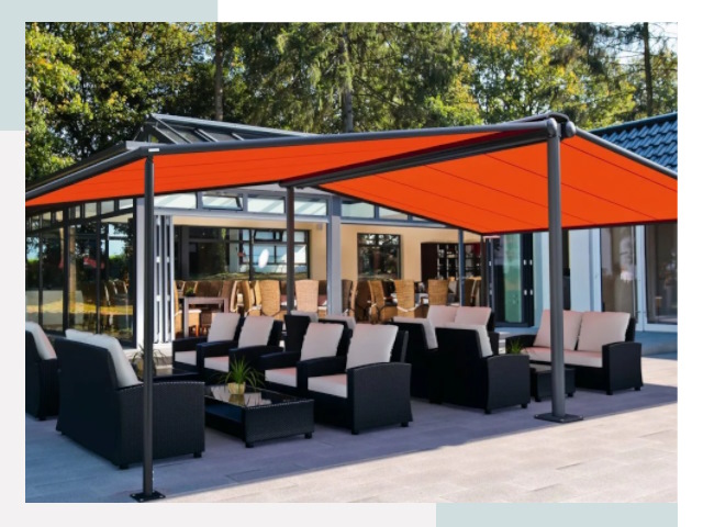 Навесы для кафе и ресторанов в Кимрах