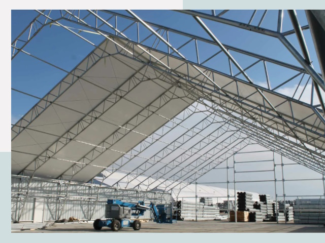 Каркасно-тентовые сооружения от СтальСтрой-Кмы по цене 626 руб.