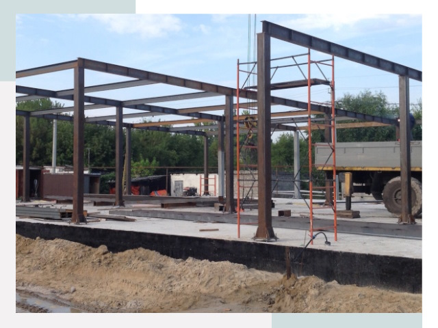 Фундамент для ангаров в Кимрах