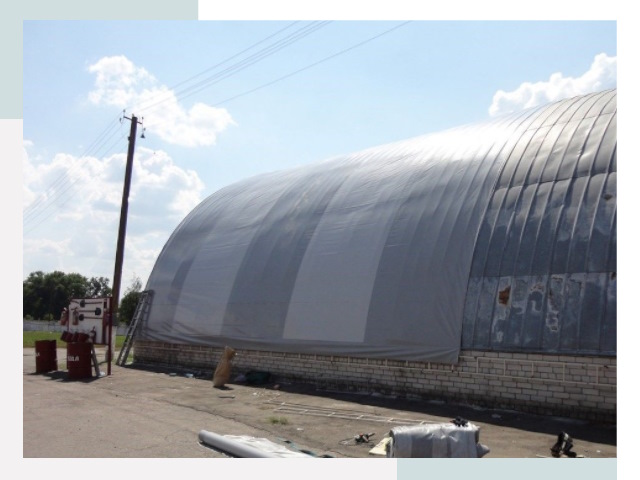 Ремонт ангаров в Кимрах