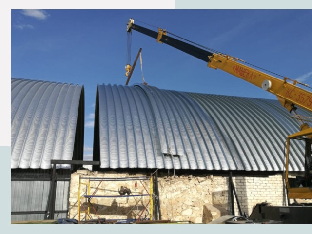 Реконструкция ангаров в Кимрах от 626 руб.