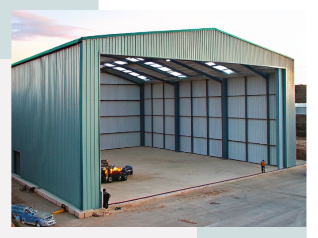 Строительство ангаров в Кимрах